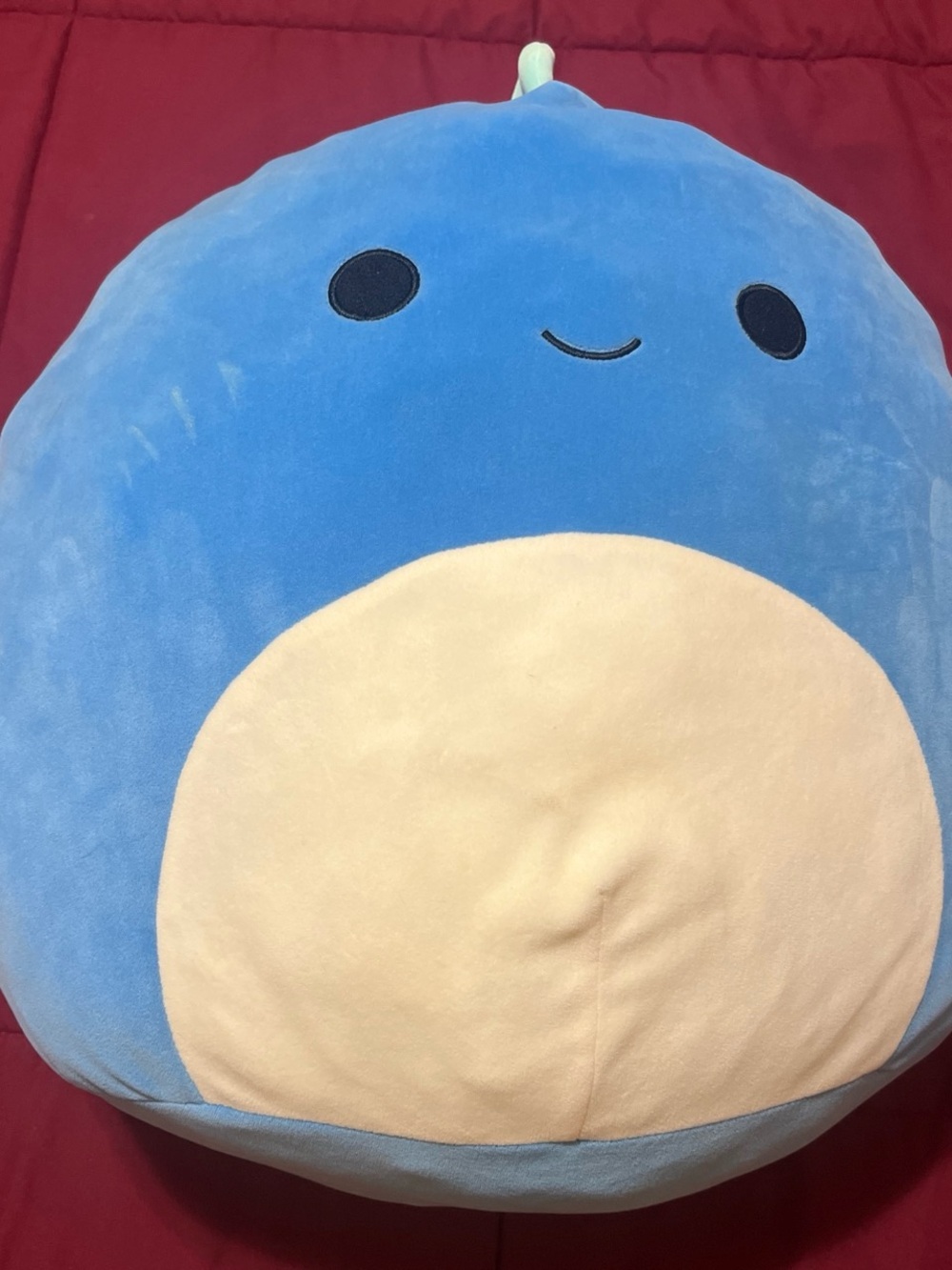 16” Blue Dinosaur Squishmallow plush toy pillow